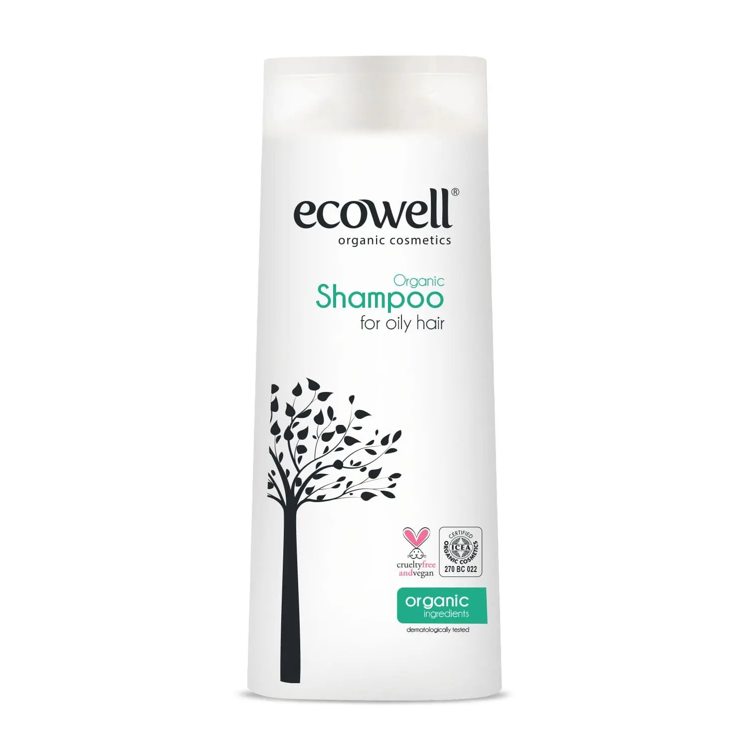 Ecowell Bio-Shampoo – FÜR FETTIGES HAAR 300 ml