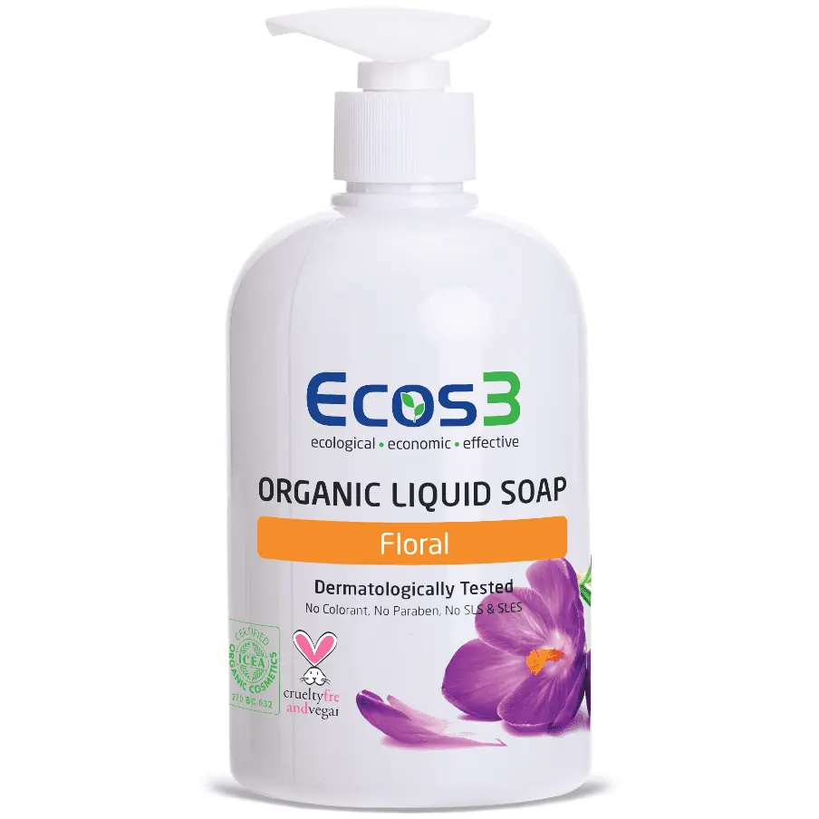 Organic Liquid Soap - Floral (500 ml)