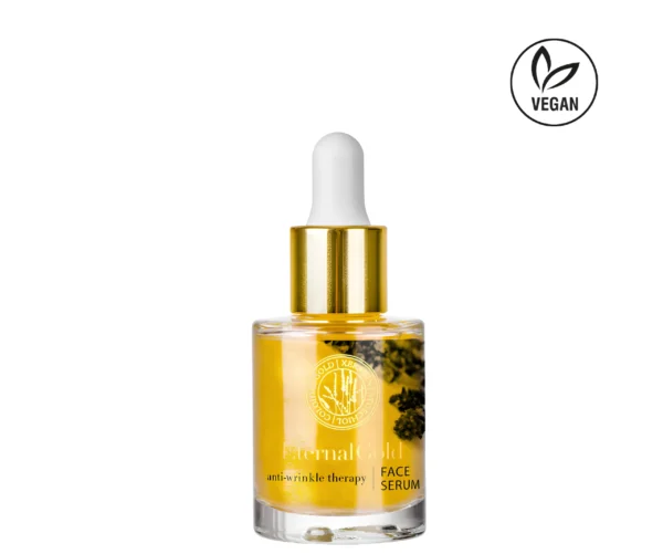 ORGANIQUE ETERNAL GOLD ANTIWRINKLE THERAPY FACE SERUM - Image 2