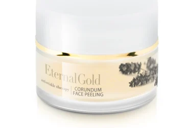 Organique ETERNAL GOLD ANTIWRINKLE THERAPY CORUNDUM FACE PEELING