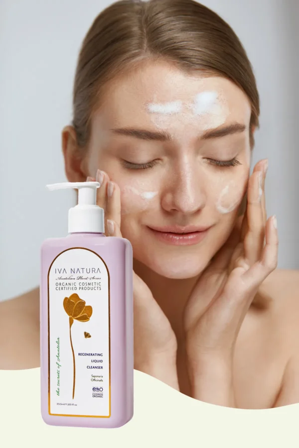 Iva Natura Regenerierende Flüssig-Reinigungsmilch 350ml - Image 3