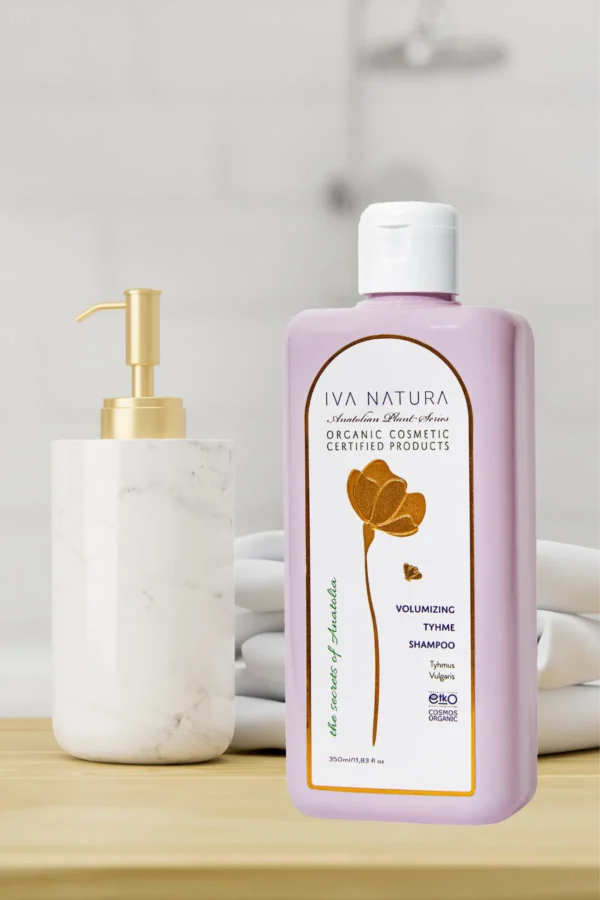 Iva Natura Volumengebendes Thymian-Shampoo 350ml - Image 5