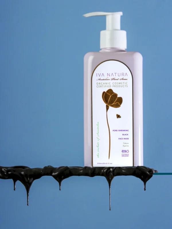 Iva Natura Poren verkleinernde schwarze Gesichtsmaske 250ml - Image 5
