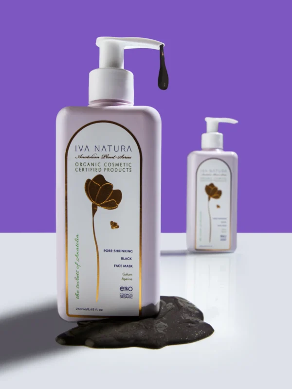 Iva Natura Poren verkleinernde schwarze Gesichtsmaske 250ml - Image 6