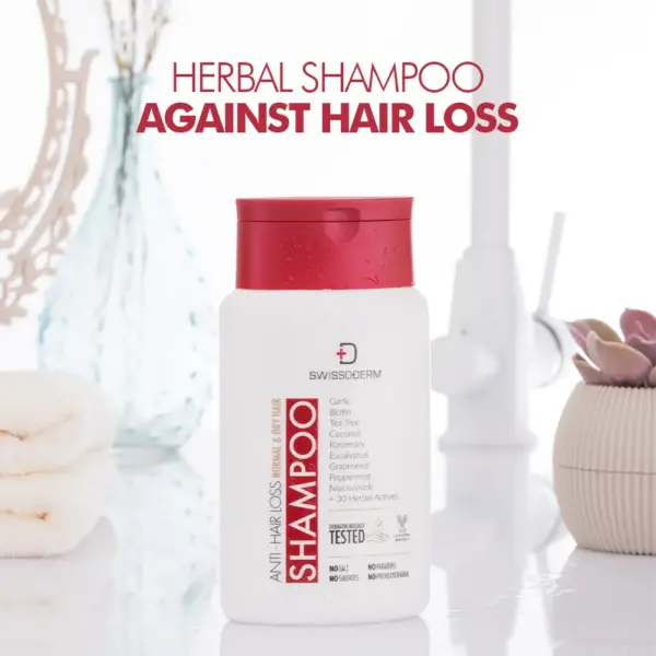 Swissoderm Premium Haarpflege-Set Shampoo & Spülung 300ml - Image 2