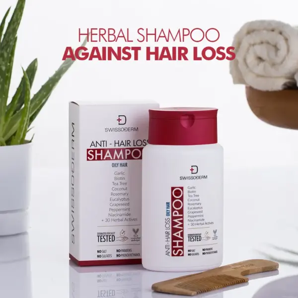 SWISSODERM Revitalisierende Haarpflege-Serie für fettiges Haar - Image 3