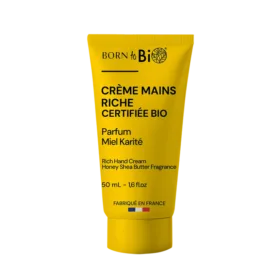 Born to Bio Bio Handcreme Reich Honig Sheabutter 50ml COSMOS ORGANIC Ecocert