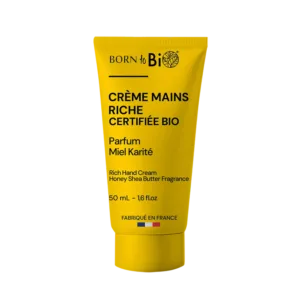 Born to Bio Bio Handcreme Reich Honig Sheabutter 50ml COSMOS ORGANIC Ecocert
