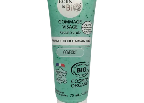 Bio Gesichtspeeling Süßmandel Argan