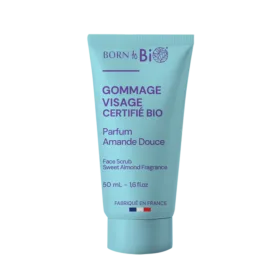 Born to Bio Bio Gesichtspeeling Süßmandel 50ml COSMOS ORGANIC Ecocert Jojoba