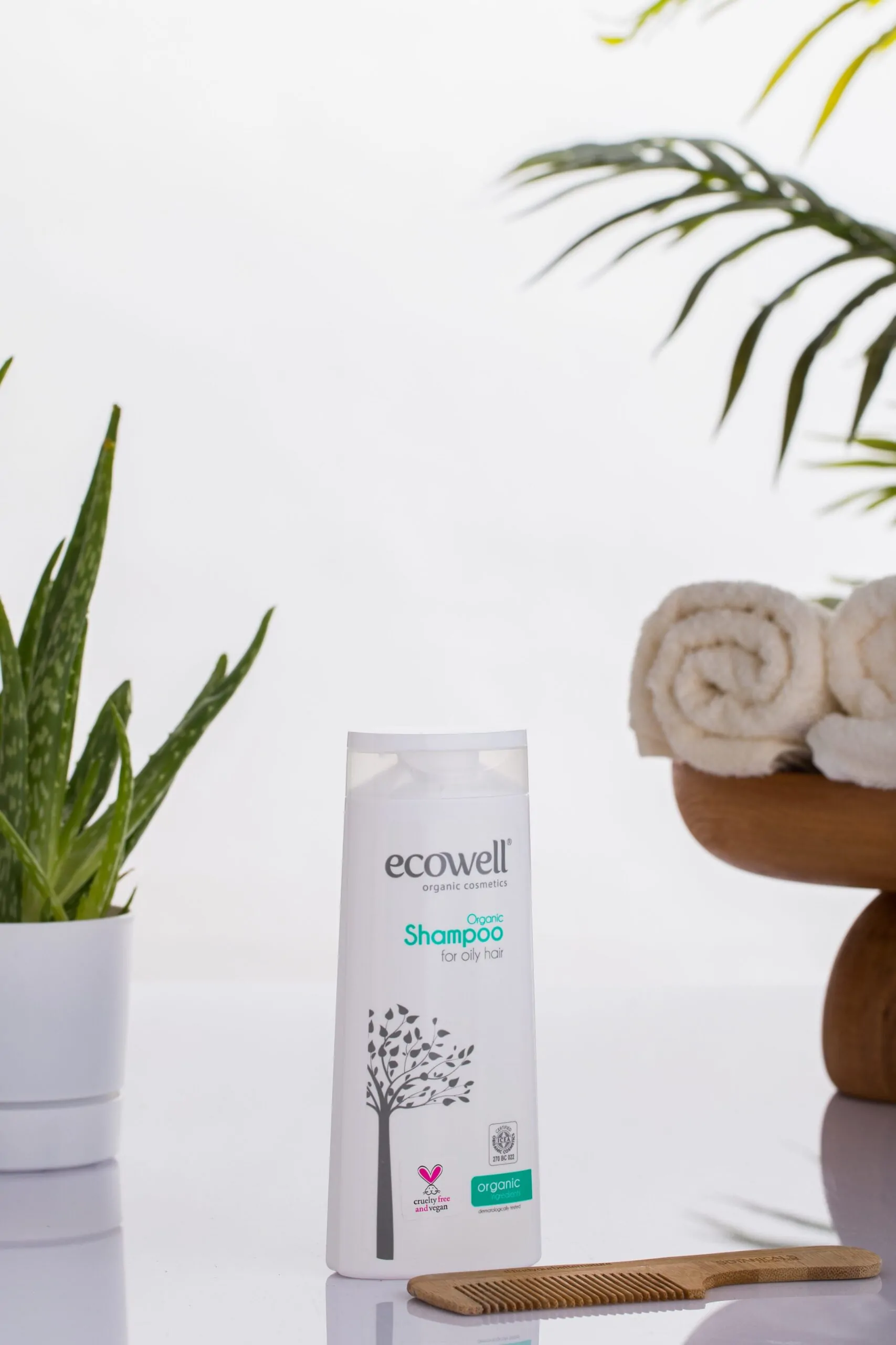 Ecowell Bio-Shampoo - FÜR FETTIGES HAAR 300 ml - Image 2