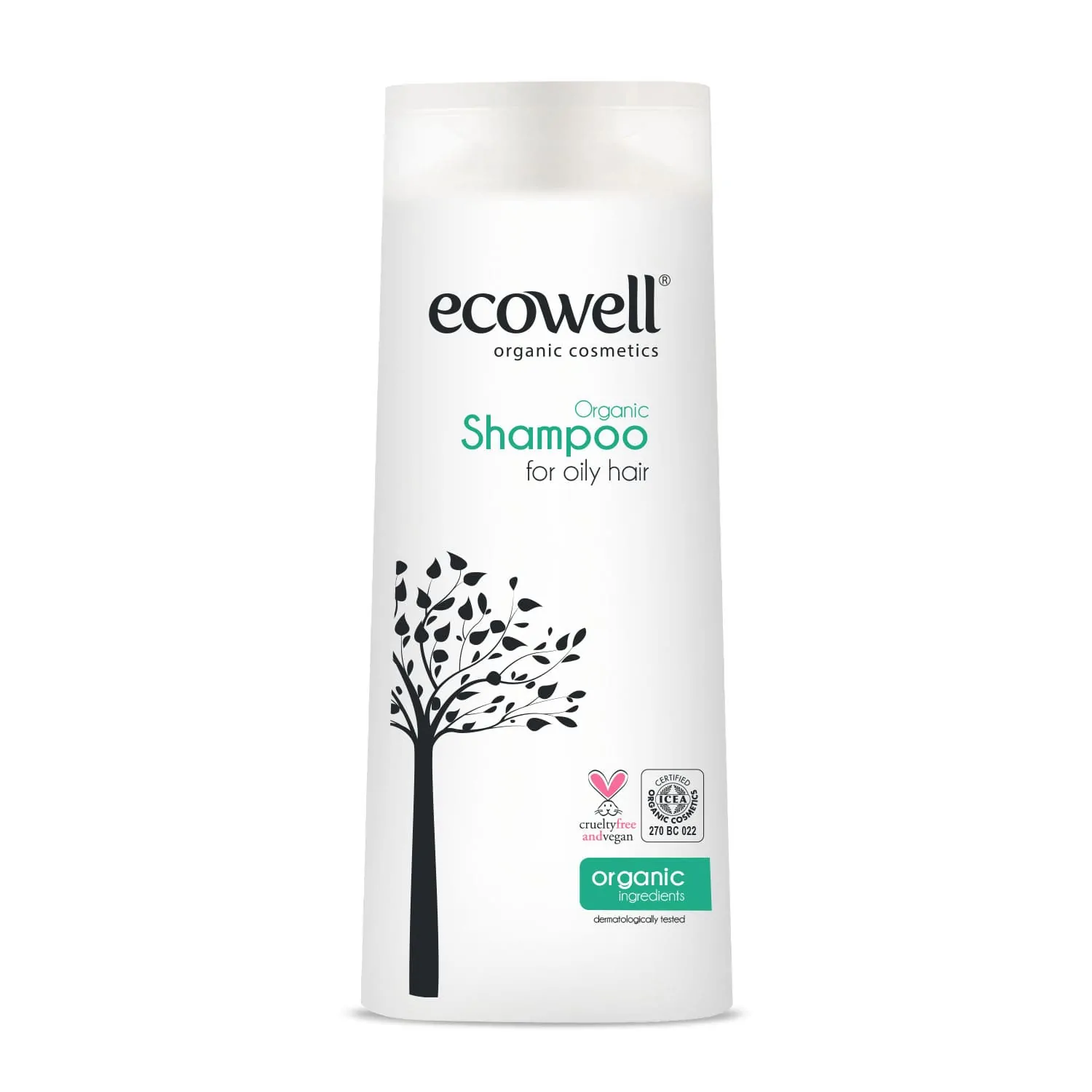 Ecowell Bio-Shampoo – FÜR FETTIGES HAAR 300 ml
