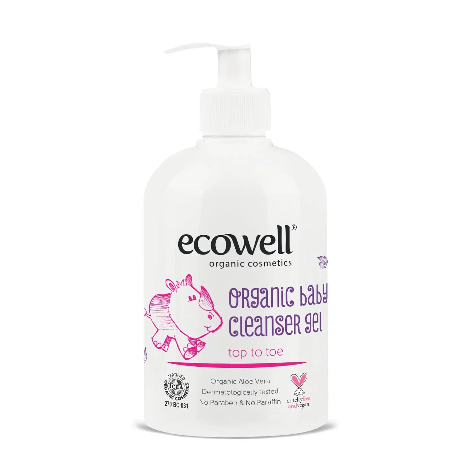 Ecowell Bio-Baby-Reinigungsgel 500 ml