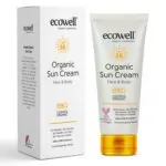 Ecowell Organic Sun Cream 50 SPF