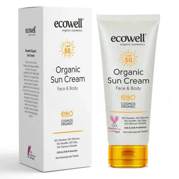 Ecowell Organic Sun Cream 50 SPF