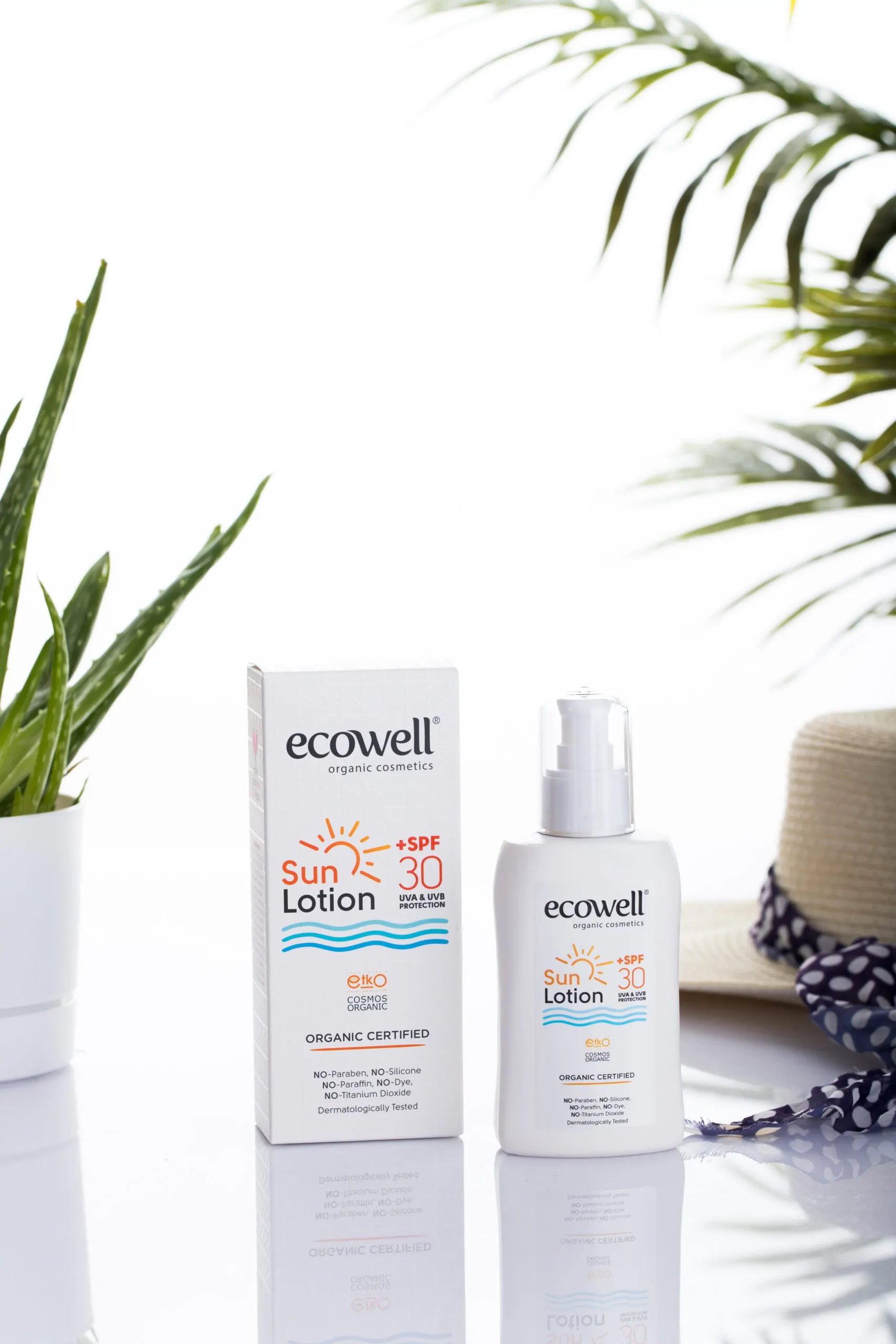 Ecowell Organic Sun Lotion 30 SPF (150 ml)