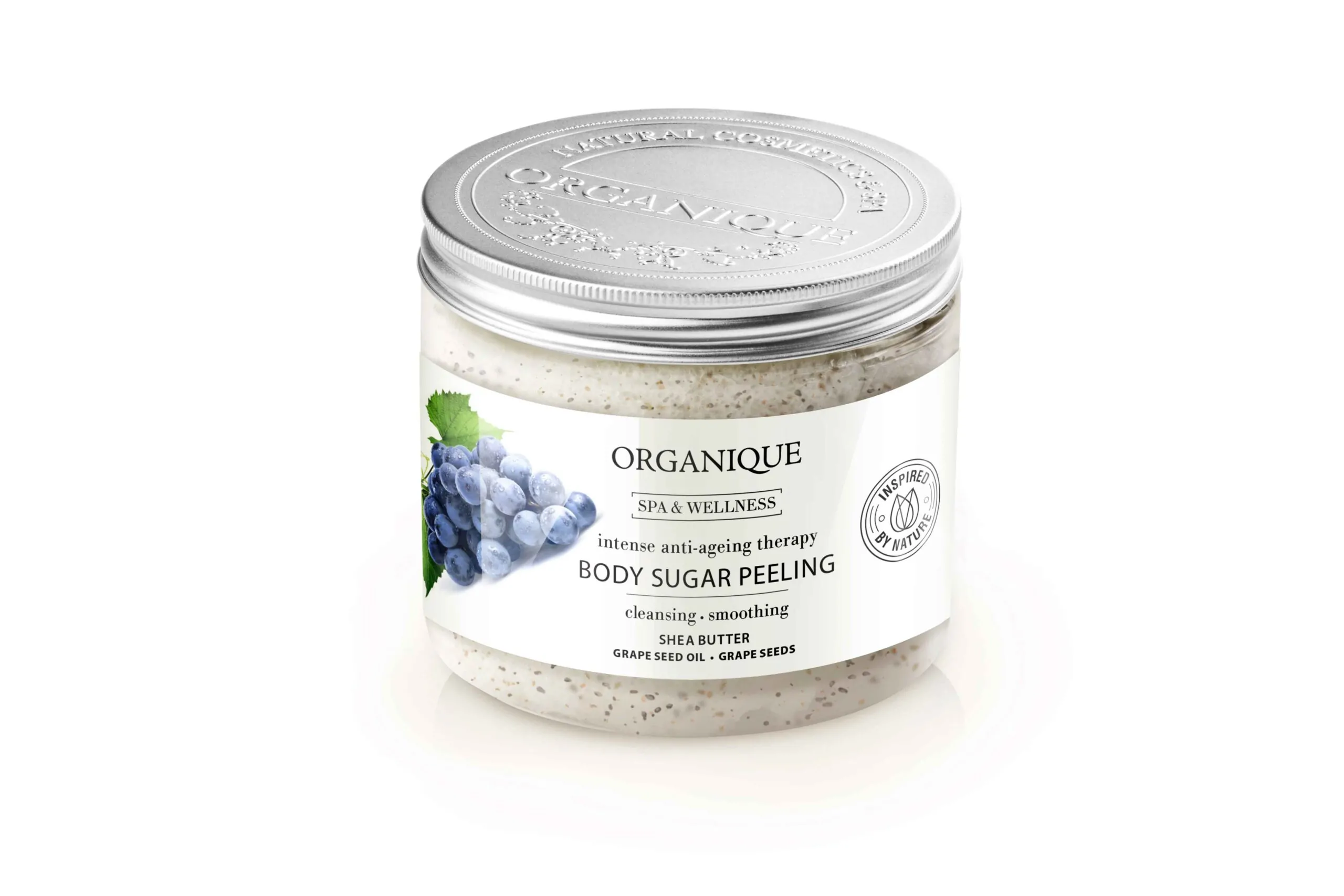 Organique ANTI AGEING THERAPY GRAPE BODY SUGAR PEELING 200 ML