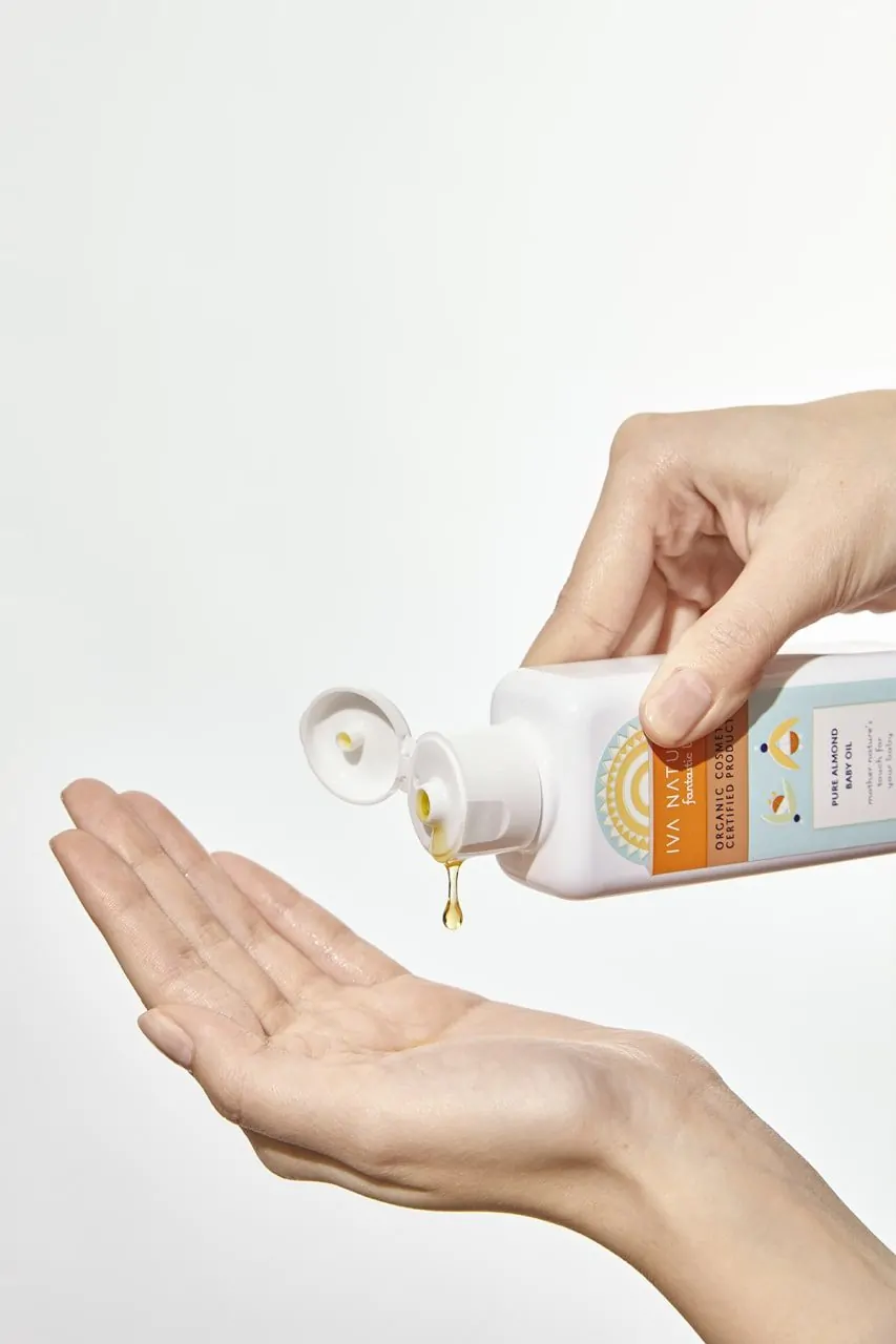 Iva Natura Reines Mandel-Baby-Öl 125ml - Image 8